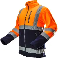 Neo Tools Warnschutzjacke aus Polar Fleece 280g/m² orange M
