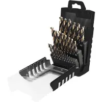 Graphite 25 teilg Profi Metallbohrer 1 - 13 mm HSS-CNC (2,52 &euro; pro 1 Stück)