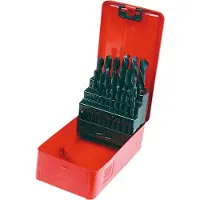 Top Tools drill for metal HSS cylindrical 1.5 2 7 4.5 4 5.5 5 1 3 2.5 3.5 6 10 6.5 7.5 8 8.5 9 9.5 mm set (531