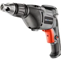 Graphite 58G791, Elektrischer Schraubendreher, Pistolengriff, 1/4", Schnellwechselfutter, Grau, 4500 RPM