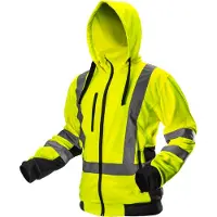 GRUPA TOPEX Warnjacke mit Reflektionsstreifen 100% Polyester gelb S/48