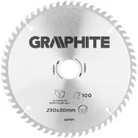 Graphite Widia-Sägescheibe 250 x 30 mm, 100 Zähne, ALU