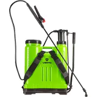 Verto Profi Kolbenrückensprühgerät 15 Liter Rückenspritze Drucksprühgerät Drucksprüher Gartenspritze Pumpsprüher