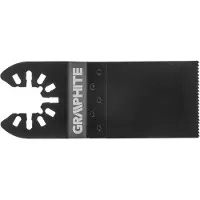 Graphite multitool metal sägeblatt 34mm universalanschluss, bimetall, 8% kobalt, verbesserte qualität