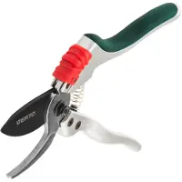 Verto Gartenschere, Astschere, Aluminium, max 18mm, Teflonbeschichtung, rutschfester hebel, Rosenschere, Secateur