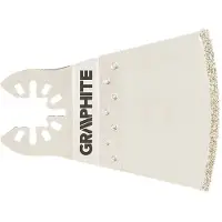 GRUPA TOPEX Curved saw blade for multifunction machine, 68 mm, coated with galvanized diamond layer