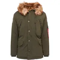 Alpha industries Polar Jacket Winterjacke für Herren Dark Green
