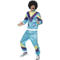 Vegaoo Justin Bad Taste Jogginganzug - L Blau L