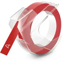 Dymo 3D-Prägeband 9mmx3m S0898150 rot