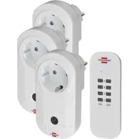 Brennenstuhl Comfort Line Intelligenter Stecker 3 Einheiten