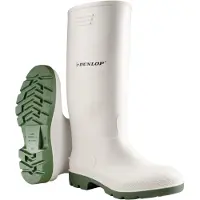 Dunlop Stiefel Pricemastor weiß ohne Schutzkappe weiß Größe 39