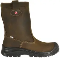 Sixton Peak Work Boot Montana S3 Wasserdicht Dunkelbraun Größe 44