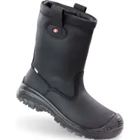 Sixton Sicherheits-Winterstiefel MONTANA S3 EN ISO 20345:2011 S3 WR CI SRC schwarz Größe 43