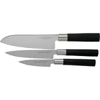 Kai Wasabi Black 3-teiliges Messerset 67-W19
