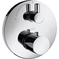 Hansgrohe Fertigmontageset Axor Uno UP-Thermostat, mit Absperrventil, chrom