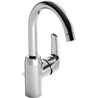 Hansa HANSAPINTO Waschtischarmatur, mit Ablaufgarnitur, Ausladung 148 mm, 45102283