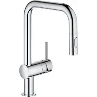 GROHE Minta Einhand-Spültischbatterie mit herausziehbarer Spülbrause