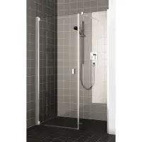 Kermi Pendeltür Raya 1OL 1200x2000, silber mattglanz, ESG klar, RA1OL120201AK RA1OL120201AK
