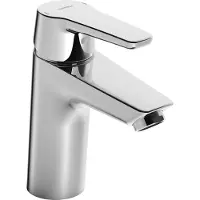 Hansa HANSAPOLO Waschtisch-Einhebelmischer, Ohne Ablaufgarnitur, Ausladung 110mm, 51522293