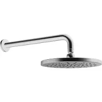 Hansa Kopfbrause HANSAVIVA mit Brausearm 350 mm Brausekopf Ø 202 mm verchromt