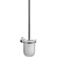 Emco WC-Bürstengarnitur Rondo 2 chrom/Kristallglas satiniert 451500101