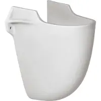 Ideal standard Eurovit Halbsäule V921001 für Waschtisch, weiß