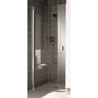 Kermi Pendeltür Raya 1TL 0900x2000, silber hochglanz, ESG klar, RA1TL09020VAK RA1TL09020VAK