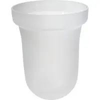 Emco barolo Glasteil Bürstenglas Ersatzglas zu S2215, Kristallglas sat., 221500090 221500090