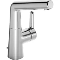 Hansa Waschtisch-Einhebelmischer HANSADESIGNO Style He stl, m Gar, Ausl. 151mm, chr