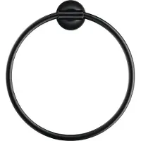 Duravit Handtuchring Starck T schwarz matt