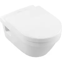 Villeroy & Boch Omnia architectura Tiefsplklosett wasserrandlos Combi-Pack 370x503mm Weiß Alpin ceramicplus - 5684HRR1