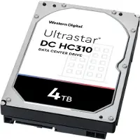 Western Digital Ultrastar DC HC310 HUS726T4TALA6L4, 4 TB, 7200 RPM, 256 MB, 3.5", Serial ATA III