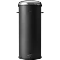 Vipp 17 Treteimer 30 l, Farbe:schwarz