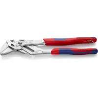 Knipex Zangenschlüssel L.250mm Spann-W.52mm verchr.Mehrkomp.-Hülle