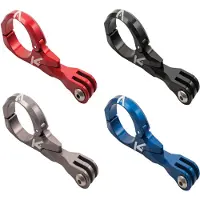K-EDGE K13-1440 GO BIG On-Center Mount Black Anodize 31,8mm Schwarz