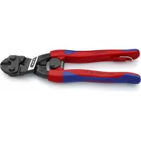 Knipex 71 32 200 T, Bolzenschneiderzange, 6 mm, Chrom-Vanadium-Stahl, Kunststoff, Blau, Rot, 20 cm