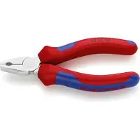 Knipex Mini-Kombizange 08 05 110 verchromt Mehrkomponenten 110mm