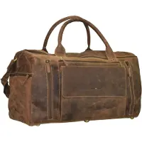 Greenburry Reisetasche Vintage Traveller Brown braun