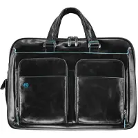 Piquadro - Blue Square Businesstasche Nero - Aktentasche , 20 l