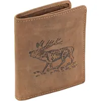 Green Burry Vintage Animal Collection Stag" Leder (Braun)"