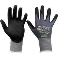 SW-Stahl Z632 Nylon Strickhandschuh Nitril/PU Foam, Gr.9 10 Paar Sparpaket