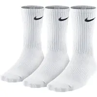Nike Skarpety męskie Lightweight Crew 3pak białe r. 42-46 (SX4704-101)