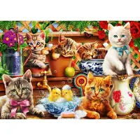 Blue Bird Kittens in the Potting Shed 1 000 pcs