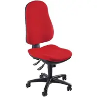 Topstar Support SY Bürostuhl, Stoff rot, 8550 G21