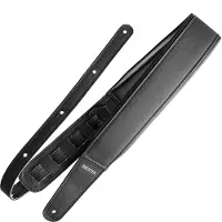 Richter Gitarrengurt Springbreak I Vegan Black - Gitarrengurt