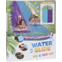 Huismerk Doppelte Wasserrutsche für den Garten