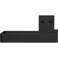 Nichba-Design Nichba - Toilettenpapierhalter - schwarz (L100101)