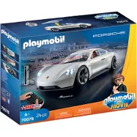 Playmobil 70078 The Movie - Rex Dashe'rs Porsche, Mission E - mit Fernsteuerung