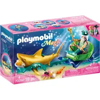 Playmobil Meereskönig mit Haikutsche, 70097