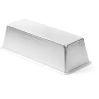 Hendi Rührkuchenform rechteckig, Alu 260x100x(H)75 mm